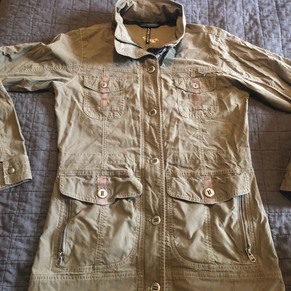 Kuhl‎ Utility Jacket Military Style Safari Lightweight Coat Olive Green Small - Picture 1 of 6